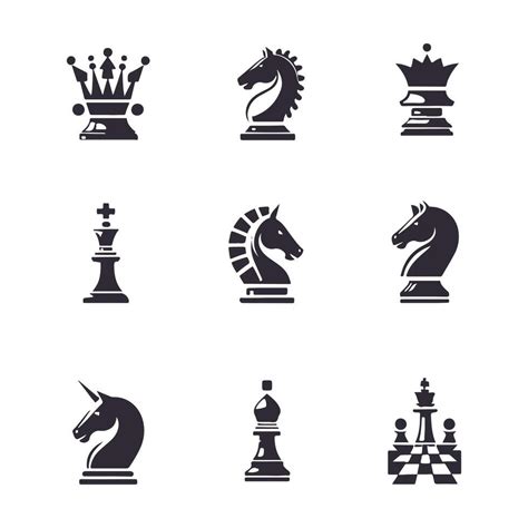 Checkmate Creations chess logo 53138825 Vector Art at Vecteezy