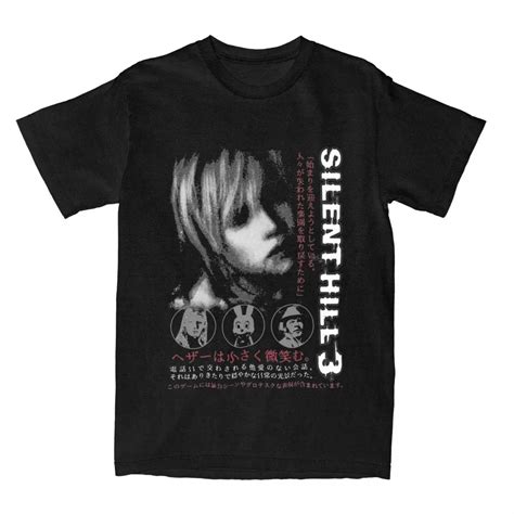 Silent-Hill-3-Men-Women-T-Shirt-Horror-Game-Fun-Tee-Shirt-Short-Sleeve ...
