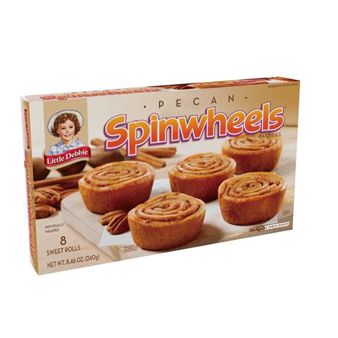 Little Debbie Family Pack Pecan Spinwheels Sweet Rolls - Cinnamon ...