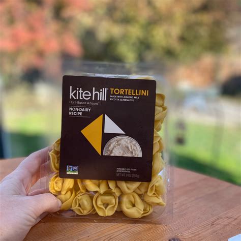 Tortellini with Almond Milk Ricotta Alternative from Kite Hill - Vegan ...