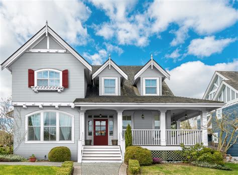 12 Light Grey House with White Trim Design Ideas | Allura USA