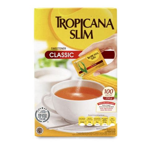 Jual Tropicana Slim Sweetener Classic (3 Ukuran) - 25 Sachet - Kab ...
