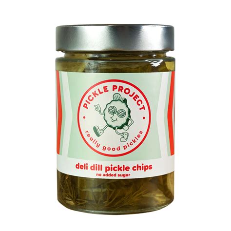 Deli Dill Pickle Chips 8 x 500g - mahalo