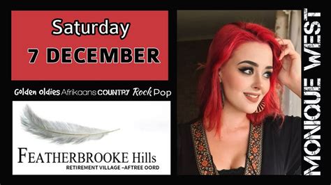 MONIQUE WEST - PRIVATE FUNCTION @ FEATHERBROOKE HILLS RETIREMENT ...