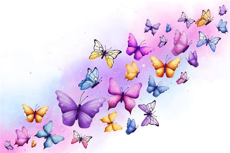 Colorful Butterfly Backgrounds