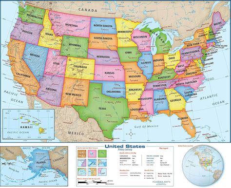 Large Detailed Map Of Usa