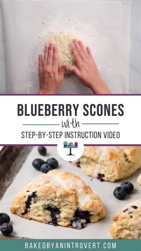 Easy eggless blueberry scones – Artofit