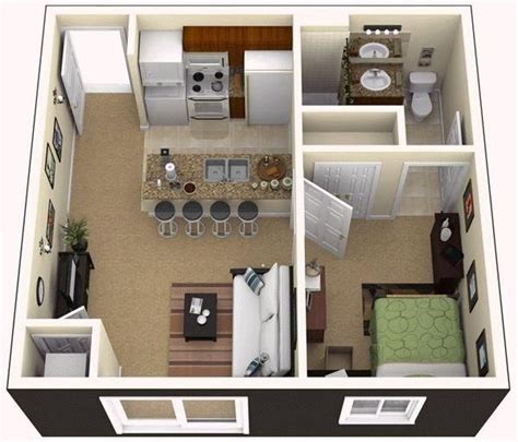Home Design Map For 450 Sq Ft