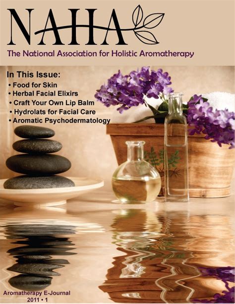 aromatherapy journal articles