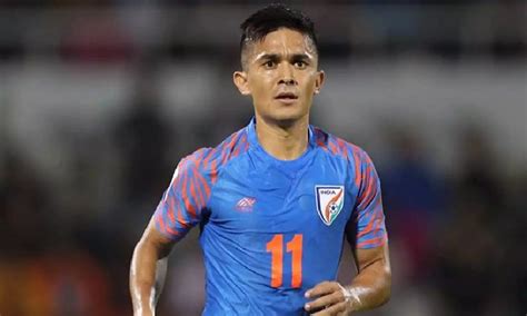 At 40, Indian football icon Sunil Chhetri comes out of international ...