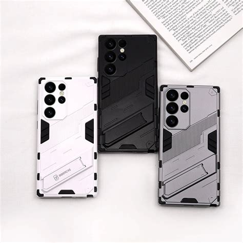 Elegant Hard Armor Invisible Bracket Phone Case – Belvin