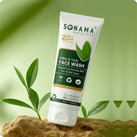 Best Neem Tulsi Face Wash for Pimples, Oily Skin & Deep Cleansing ...