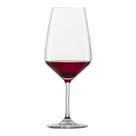 6-piece Bordeaux wine glass set, crystalline glass, 656ml, "Taste ...