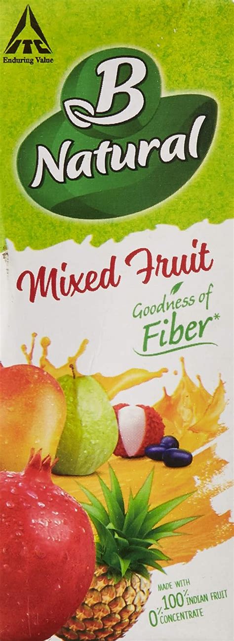 B Natural Mixed Fruit Juice, 180ml : Amazon.in: Grocery & Gourmet Foods