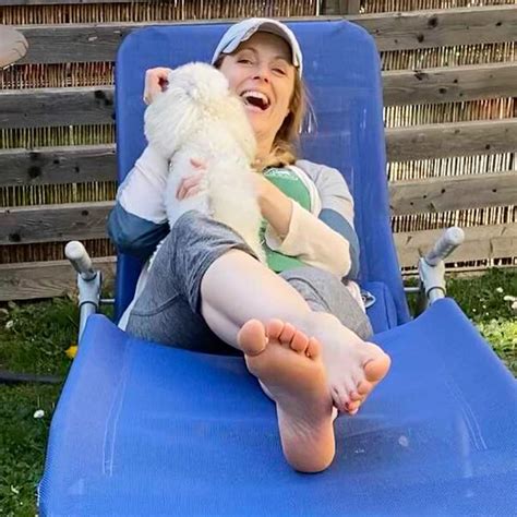 Natalie Alison's feet