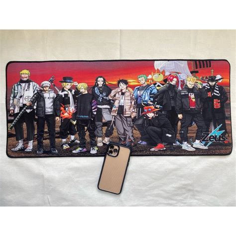 Zeus One Piece Mouse Pad Extended Mouse Mat Gaming Mouse Anime ...