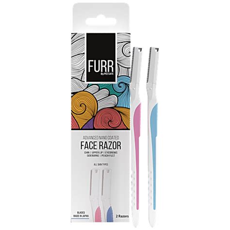 Advanced Nano Coated Face Razor 2P – Stunner Selfcare