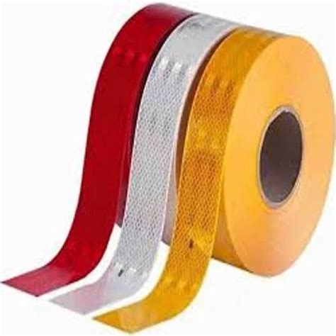 Safety tapes - Red,Yellow & White Retro Reflective Tape ( 2 Inch x 50 ...