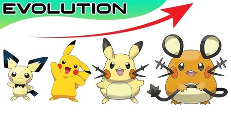 Pikachu Evolution Chart