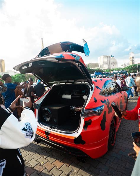 Only Fans Kenyan Model QUEEN TAHSHAAR's flashy Harrier is the talk of the town - She makes a ...