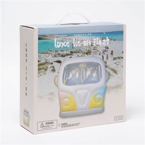 SUNNYLiFE Ombre Color Inflatable Luxe Lie-On Float Camper - S3LLIECV