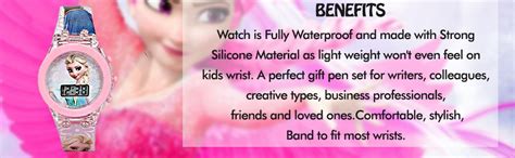 GLENVIT-X Combo Pack of Pink Dial Digital Watch with Multicolour Fur ...