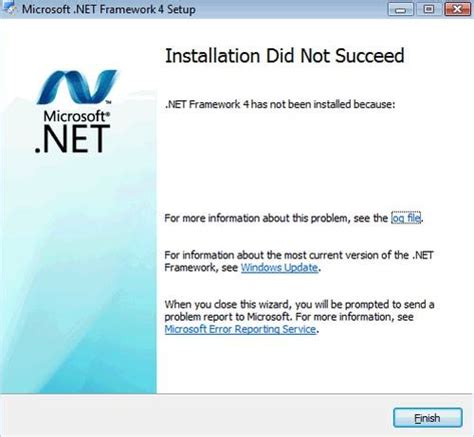 Image result for .Net Framework Error