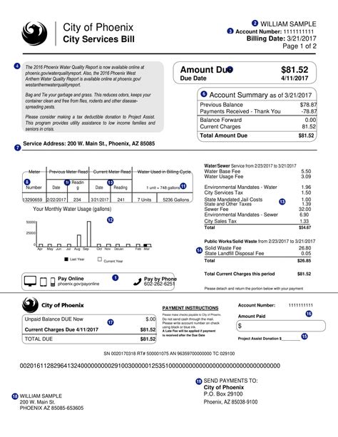 Free Printable Utility Bill Templates [PDF, Word]