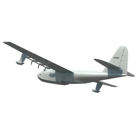 Hughes H4 Hercules Spruce Goose 3D model | CGTrader