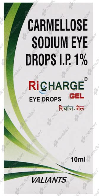 RICHARGE GEL EYE DROPS 10 ML : View Price, Combination and Alternatives ...