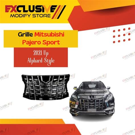 Jual GRILLE PAJERO SPORT ALPHARD 2021 UP FACELIFT - Kota Pekanbaru ...