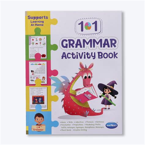 Navneet 101 Grammar Activity Book build language with Fun!