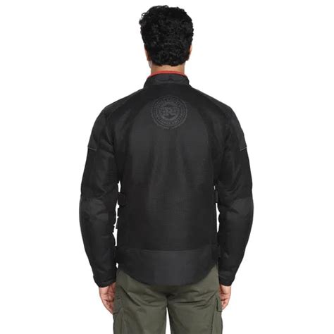 Royal Enfield Windfarer Black Riding Jacket From Moto Modz.