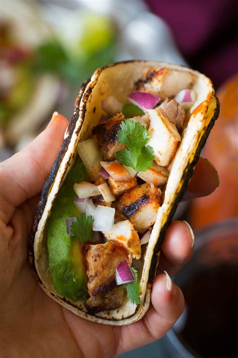 Authentic Mexican Chicken Tacos