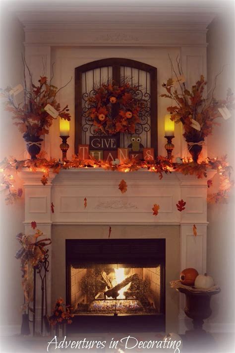 Fall Mantel Magic: Stunning Decorations for a Cozy Fireplace - Home ...