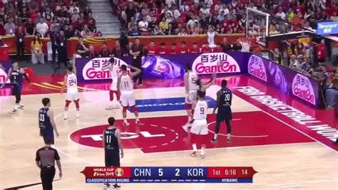 中国vs韩国 全场比赛集锦 | 男篮世界杯排位赛 | China vs South Korea |