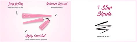 Buy Biotique Natural Makeup Stargaze Matte Eye Liner, Charcoal Black ...