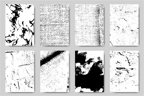 Grunge Texture Background Collection Gráfico por Pod Design · Creative ...