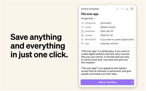 Image result for Web Clipper Obsidian Verable Code