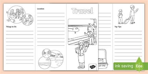 Travel Leaflet Template,travel writing,travel brochure