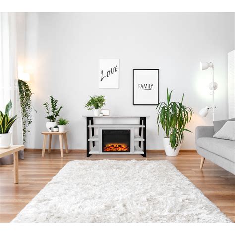 Buy Cambridge 32-In. Sawyer Industrial Electric Fireplace Mantel with ...