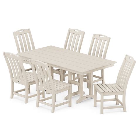 Trex Outdoor Furniture Yacht Club 7 -Piece Sand Castle Patio Dining Set ...