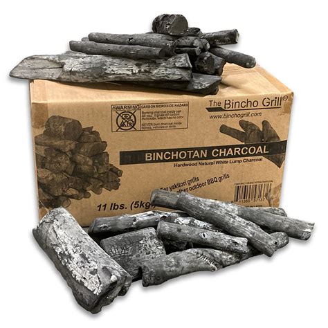 The Bincho Grill Binchotan Charcoal For Japanese Bbq 11lbs Premium ...