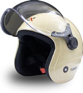 Cortex Tusker Half Face Helmet with Scratch Resistant Visor, Size ...