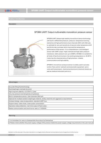 DMP305X-DST differential pressure transmitter - Shanghai LEEG ...