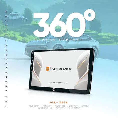 YueMi Ecosystem M6 Android Player 6+128 GB (360°, 4G) – CARPLUS