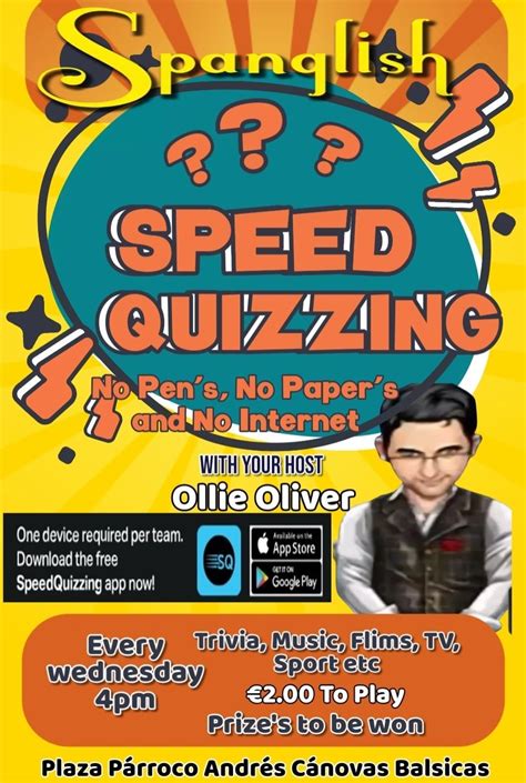 speed quiz with ollie, calle Párroco Andrés Cánovas, Balsicas, Spain ...