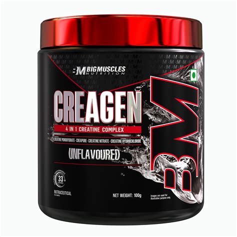Bigmuscles Nutrition Creagen (33 Servings, Unflavoured) | 4 in 1 ...