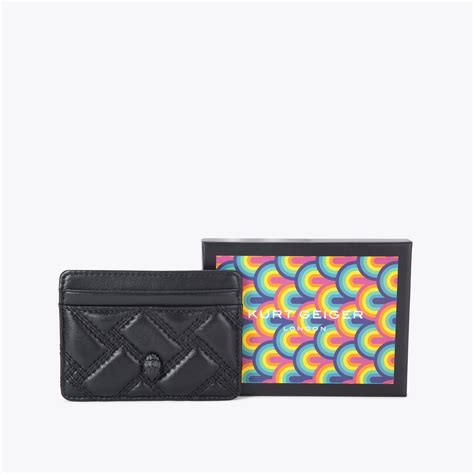 CARD HOLDER DRENCH Black Card Holder by KURT GEIGER LONDON