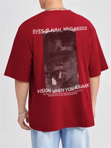 "Dark Vision" Oversized Graphic Tee – Dezirelooks
